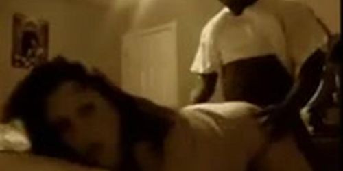 horny hot married woman sets up camera to record getting naughty & letting college sophomore fucking her doggystyle with his