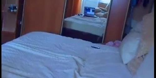 Naughty Cam Girl Fools Around