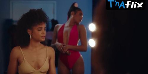 Kyle Kankonde Breasts,  Underwear Scene  in Midnight Hustle
