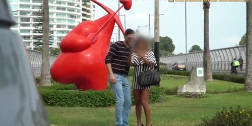 Catchinggolddiggers Hot Peruvian Milf With A Fake Ass Can"T Get Enough Of White Cock