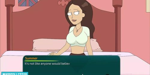 Rick and Morty a way back home - Part 24 Tricia tastes a big creampie via portal