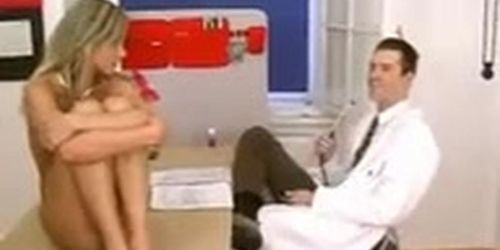 Cop Doctor and a hot Blonde