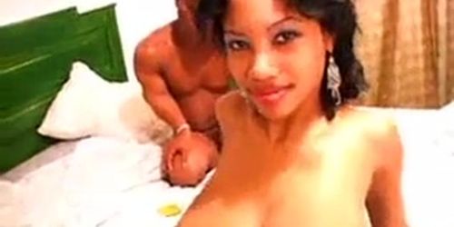Anna Martinez Super Busty Ebony Blatina Fucks Midget