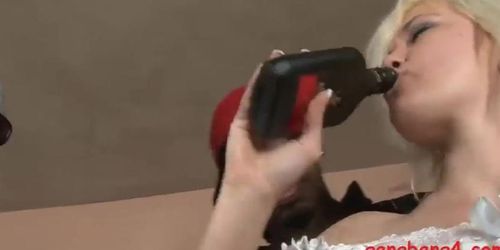 Blonde whore enjoyed nasty black dudes fucking her good (Fucking Good, Whitney Grace)