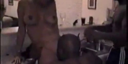 She fucks several black friends at the end of her birthday party