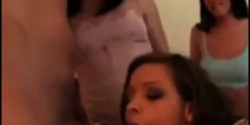 Amateur Babes learning the art of sucking and fucking