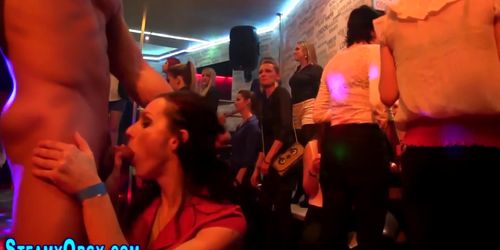 Teen rides black stripper