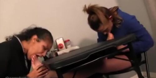 Threesome Foot Worship 