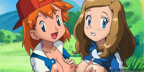 Pokemon Porn Threesome - Pokemon Lesbian Porn. - Tnaflix.com
