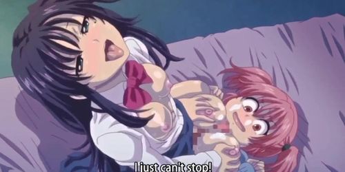 Huge Cock Cumming Animated - A busty woman gets a big dick and fucks with her friend Anime hentai -  Tnaflix.com