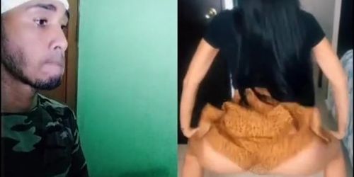 mi latina culona baila en tik tok 