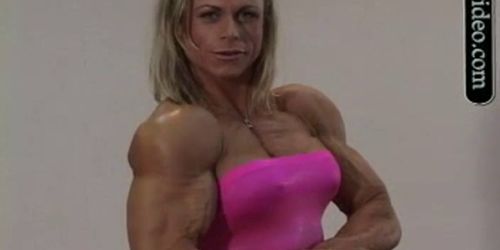 Female Bodybuilder Porn Muscle Christine Roth - Christine Roth - Tight Pink Dress - Tnaflix.com