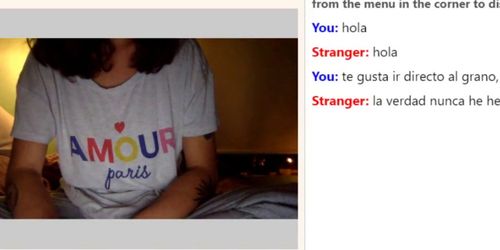 omegle Shy Girl Nice little Tease Tnaflix com 