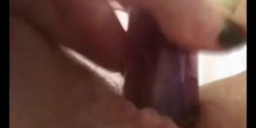 MILF slut talks dirty while masturbating 2