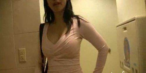Asian girl giving jerk off instructions