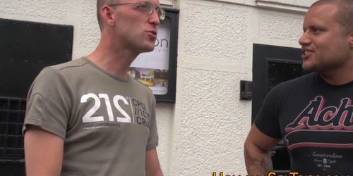 Dutch prostitute gets cum - video 2
