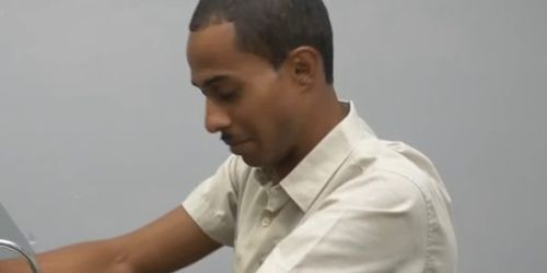 Two White Women Cops In Uniform Sucking Black Suspects Dick