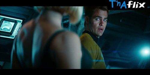Alice Eve Underwear Scene  in Star Trek Into Darkness
