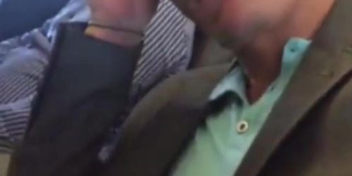 Touching Daddy's Bulge 
