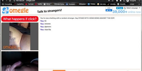 Omegle mature flashes huge boobs and gives me a cum countdown (no audio) - Tnaflix.com