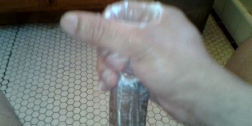 USING MY CUM AS LUBE TO CUM AGAIN
