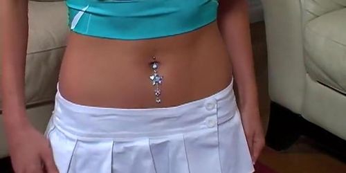 Ebony Nude Girls Belly Piercing - Hot to put a belly button piercing - Tnaflix.com