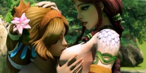 3D game heroes enjoy hard sex session compilation