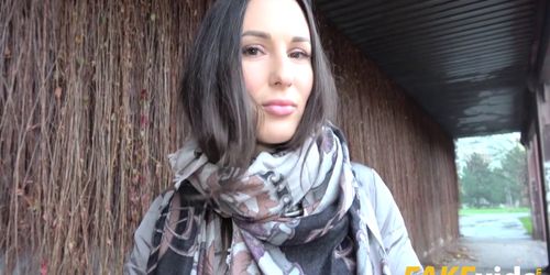 Russian backseat fuck and blowjob (Lilu Moon)