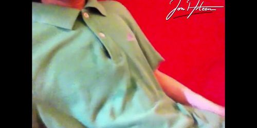 Boy Foot Fetish - This twink takes off his sneakers and white socks, relaxes, and wanks his big dick
