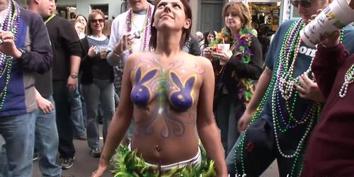 Nude Transvestite Mardi Gras - mardi gras girls public nudes real amateur teens and matures - Tnaflix.com
