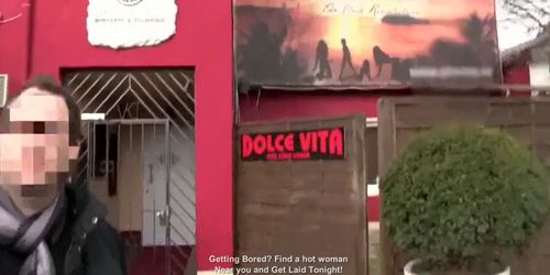 German Blonde Sucks a Cock and Fucks in Dolce Vita (Dulce, Sunny Alika)