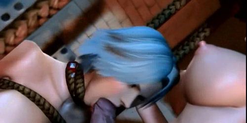 Lascive animated babes getting anal - video 1