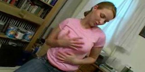 Cute teen big nips.