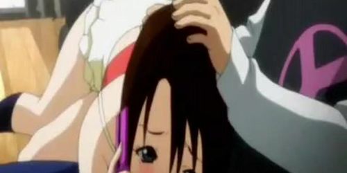 Hentai teenie drinking hot jizzload