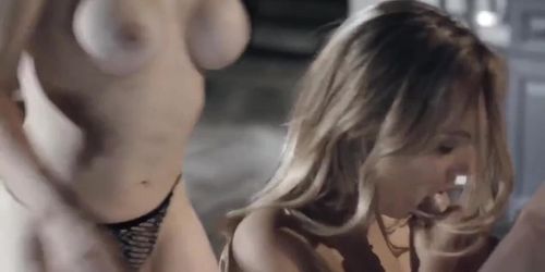 River Fox, Sarah Vandella - Suck Your Cock Right There In Front Of The Birthday Cake?