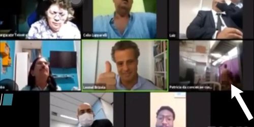 Couple Caught Having Sex During a Rio de Janeiro Council Zoom Meeting (Paulo Massa)