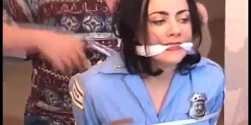 Captured Policewoman