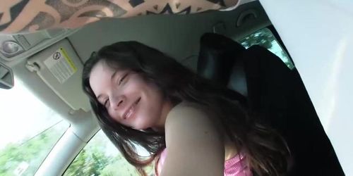 MOFOS - Tangling Tongues with the Hitchhiker (Angelina Wild)