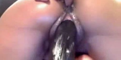 Ebony Priscilla in Wet Webcam Solo