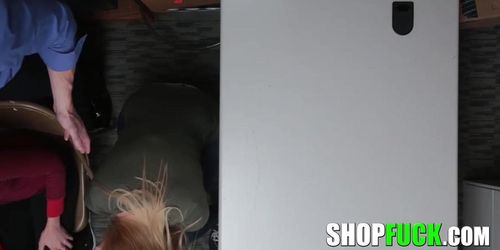 Thieving Mother Asked Her Daughter To Have Sex With A Security Guard - Shopfuck