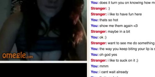 *REUP* Hot 18yo Omegle Slut Strips and and Wanted to be Recorded - Tnaflix.com