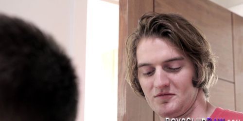 Gay stud gets butt raw fucked