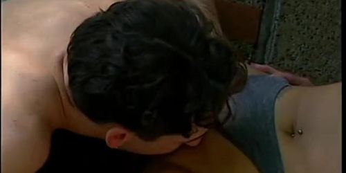 Busty girl gets fucked by her man in the pool (Angelica De La Sol, Johnny Thrust)