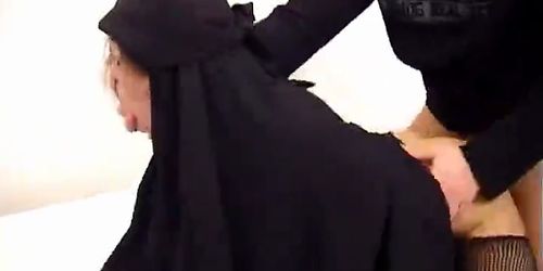 ARAB Muslim HIJAB Turbanli Girl FUCK - NV