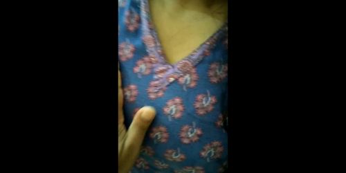 Indian Big Boobs Girl Sex in Front of Mirror