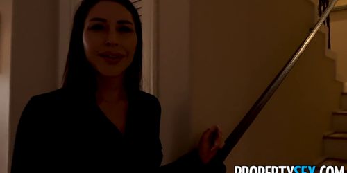 PropertySex - Indecisive homebuyer plows good-looking agent (Christiana Cinn)