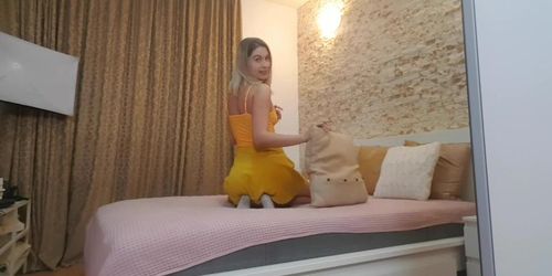 Preview of gf making your bed & farting