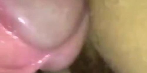 Bareback cream pie