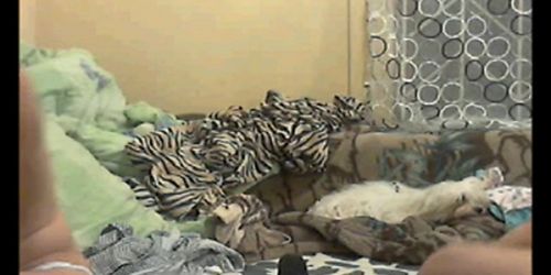 Silly Amateur Party Webcam