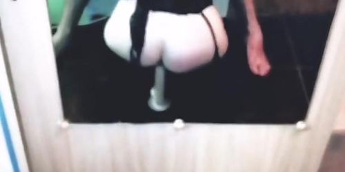 TikTok Flip the Switch Challenge young Sucks NEAR THE MIRROR TIK TOK POV Dildo fucked (TinyTaya)